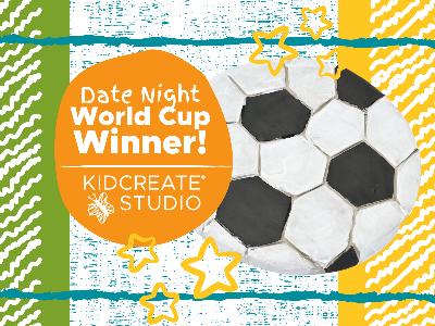 Kidcreate Studio - Woodbury. Date Night- World Cup Winner!  (3-9 Years)